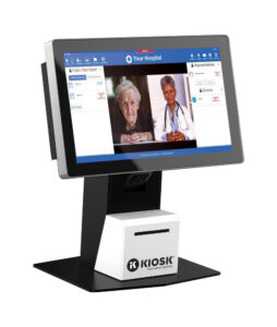 Telehealth using VCC for kiosks