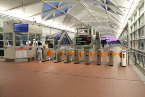 mass transit ticketing gates