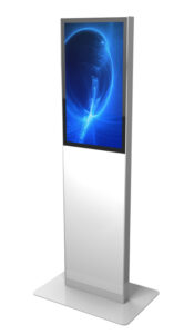 portal kiosk model in white