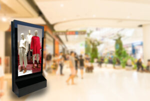 Example of digital Kiosk in mall
