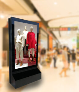Example of digital Kiosk in mall