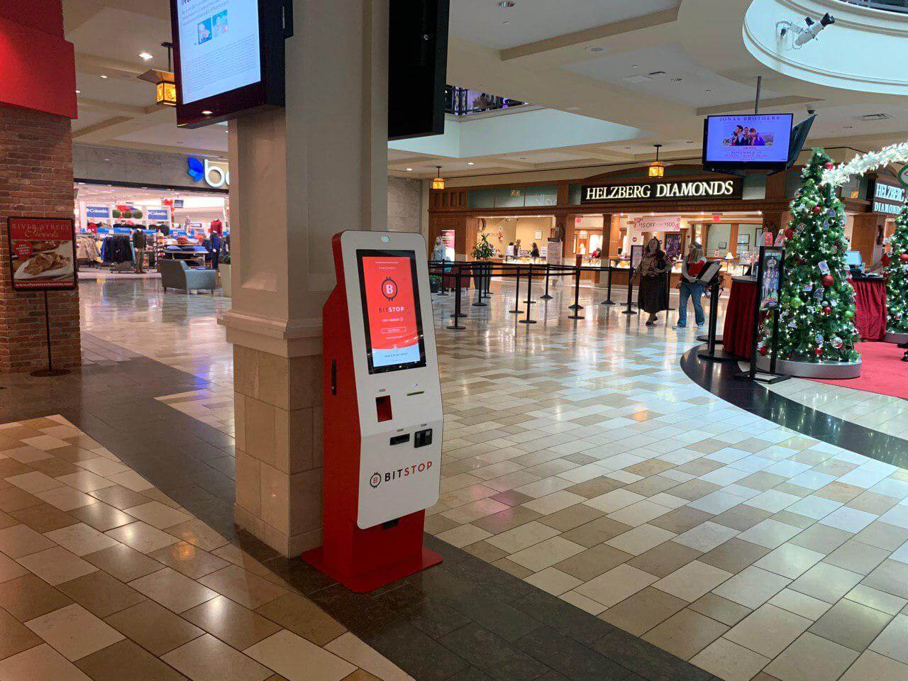 bitcoin kiosk in mall