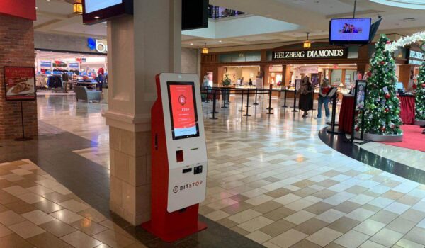 BitStop ATM located in a mall