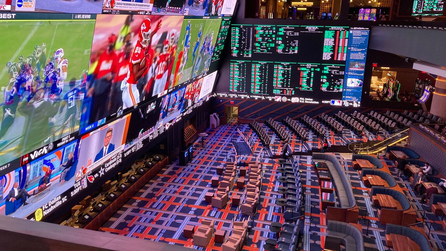 sports betting casino room