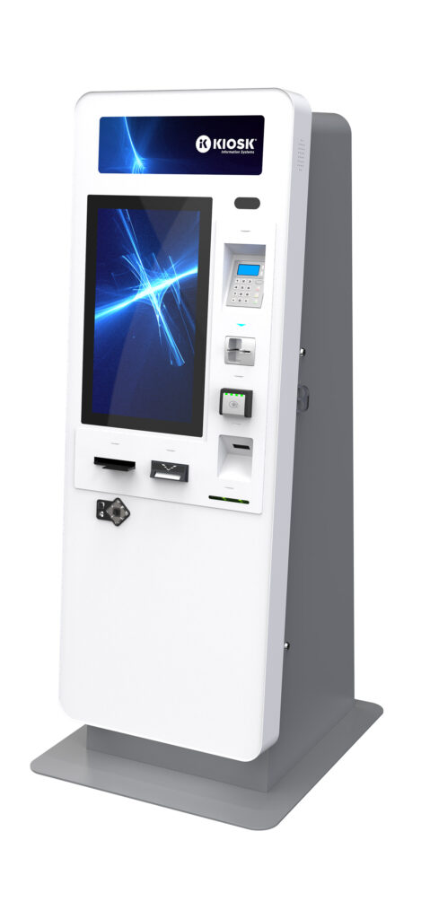A bill payment kiosk