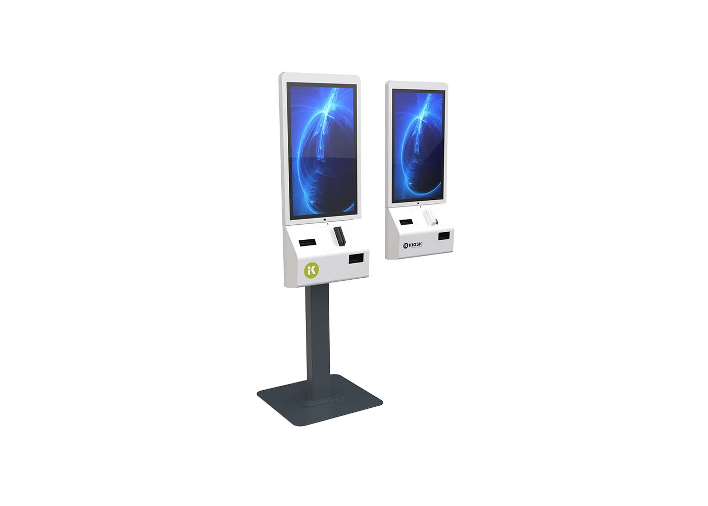 Two Paragon kiosks