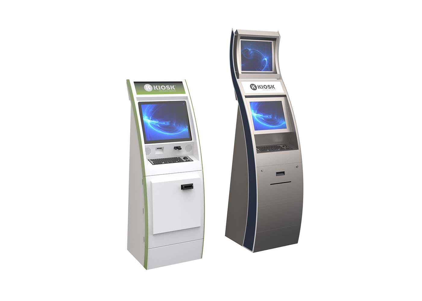 Two Thinman kiosks