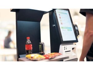 Products on a UST Vision Self Check-Out Solution