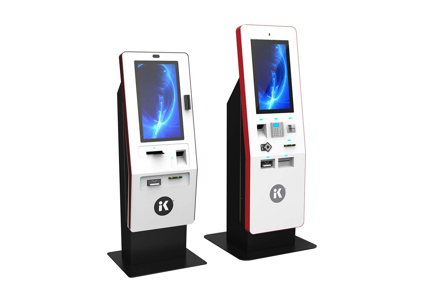 Two Windfall kiosks