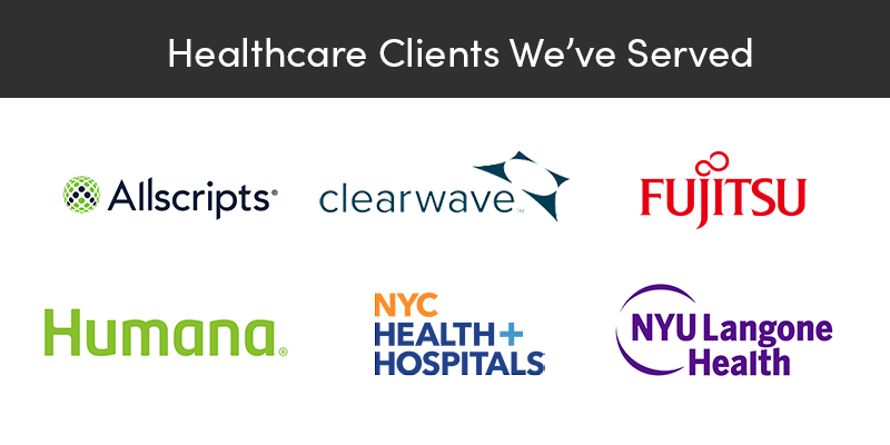 Healthcare brands served by Kiosk Information Systems